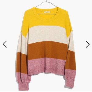 Madewell striped sweater